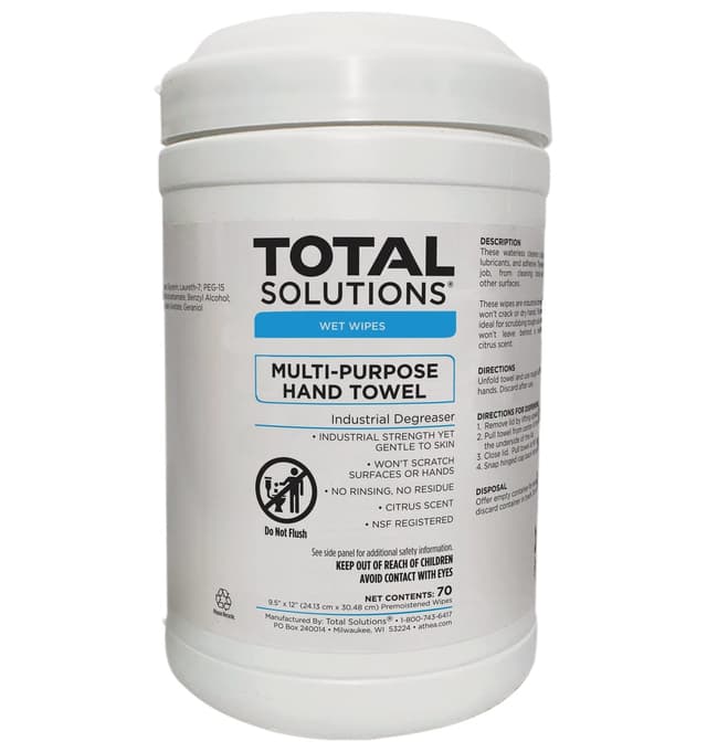 Multi-Purpose Cleaning Towels - 400 Count Refills - Case of 2
