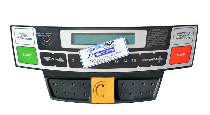 WLTL39810. Weslo Cadence G 7.0 Treadmill Console