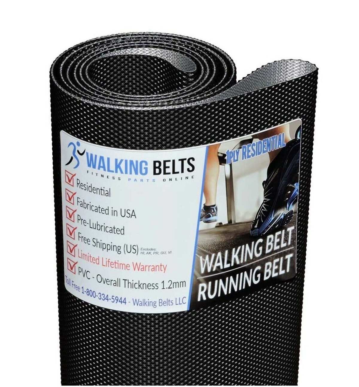 WLTL19105. Weslo Cadence G25 Treadmill Walking Belt