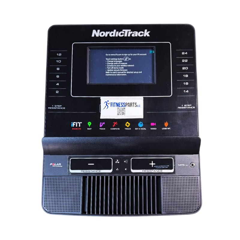 NTEL713123 Nordic Track A.C.T. Commercial 7 Elliptical Console