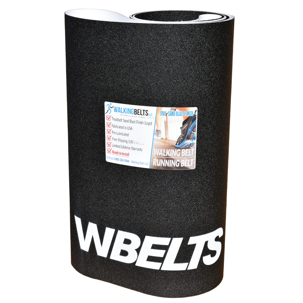 250215 Nordic Track T 6.7I Treadmill Running Belt Sand Blast Finish