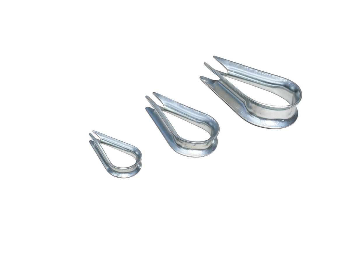 1/4" Wire Rope Thimble - Gym and Fitness Equipment Cable