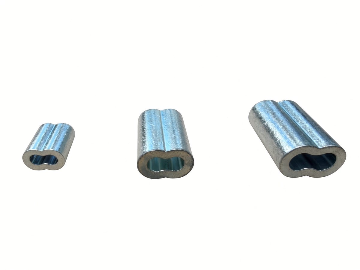 1/8" Copper Oval Sleeve – Gym and Fitness Equipment Cable
