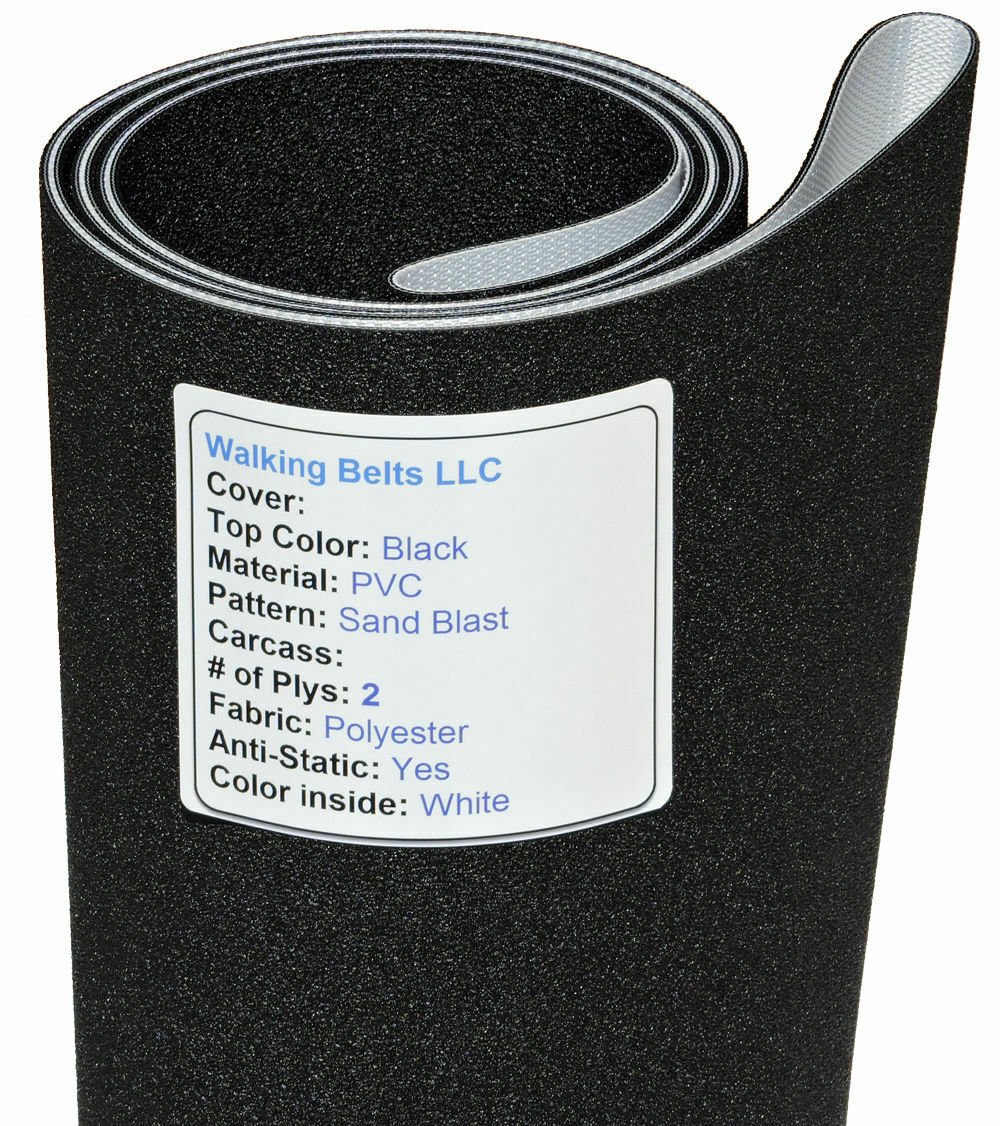 Precor C966 Commercial Tread 120v HHHR Treadmill Running Belt 2Ply Sand Blast Serial P3